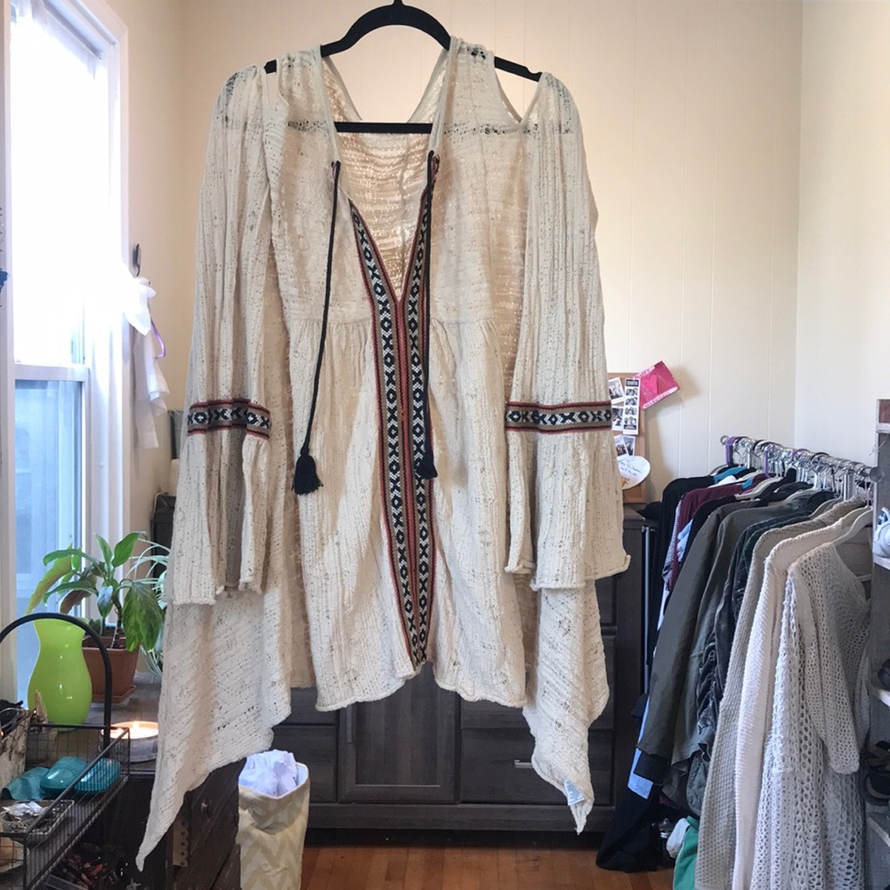 Large Free Peopl tunic style top